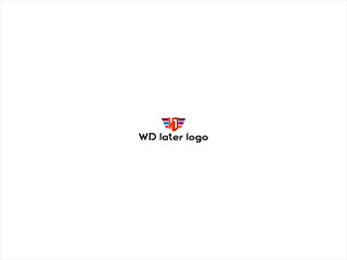 WD logo vector desigen
