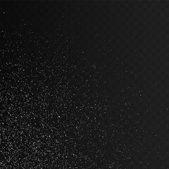 A black-and-white texture with a grainy, grunge look. It's abstract, with a glitter effect and dark background. There are also some dark waves and noise texture. It's a vector illustration of dust.