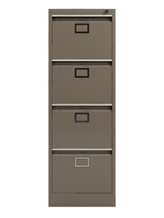 Armoire métallique de rangement de dossiers suspendus.