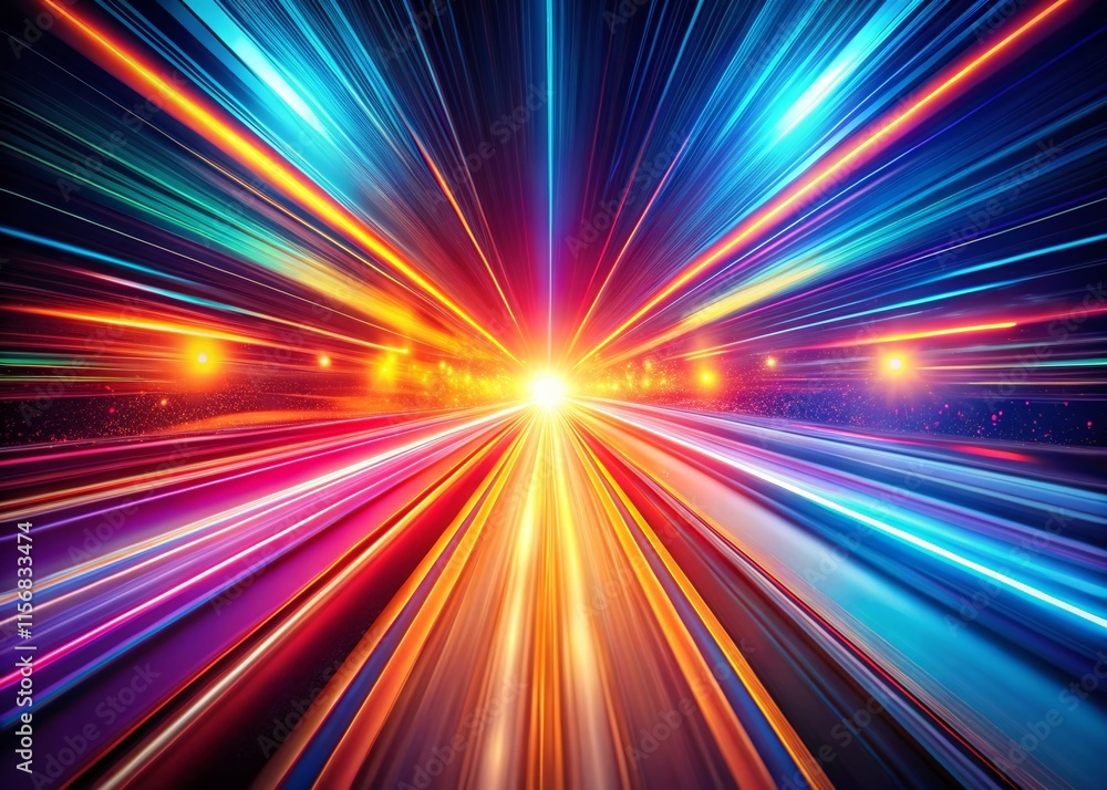 Poster abstract vibrant speed lines background: high-resolution digital art for design projects