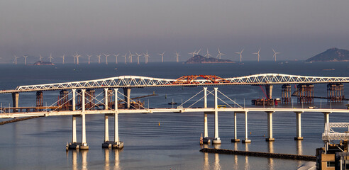bridge over the river