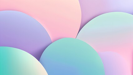 a modern pastel gradient background with layered shapes and soft, smooth transitions.