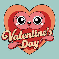 An elegant Valentine's Day calligraphy logo featuring a bokeh effect on a clean white background is perfect for celebrating love and special occasions in a romantic style.