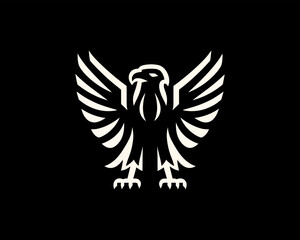 Eagle logo design icon vector template