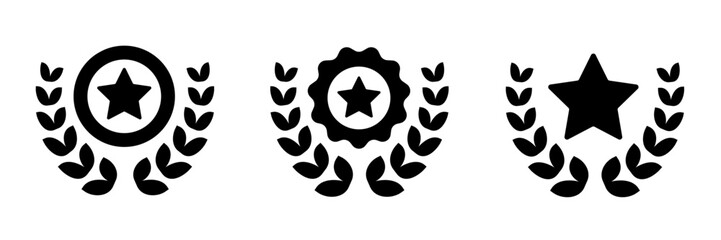 Reward icon set. Reward icons