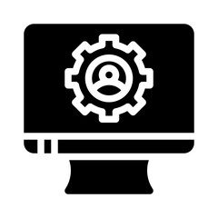 CRM glyph icon