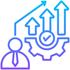 Obraz premium Career Development Icon