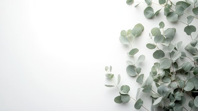 A minimalistic blank planner lying flat on a white background, elegant simplicity
