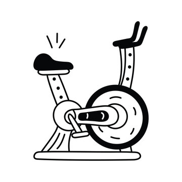 recommend clip art: Get this amazing icon of cycling machine in modern style