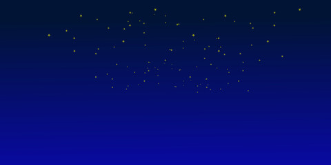 vector night sky background with stars