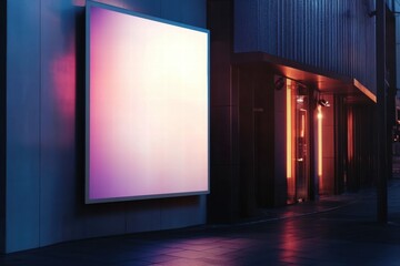 Night City Billboard Mockup 