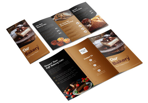 Bakery Menu Layout