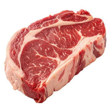 raw beef steak