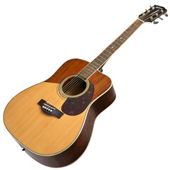 acoustic guitar isolated