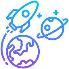 Space Exploration Icon