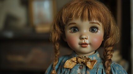 Antique Porcelain Doll: A Vintage Collectible