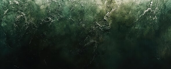 Abstract textured background featuring deep green and black hues with subtle variations, ideal for design projects seeking a rich, moody atmosphere and natural elegance.
