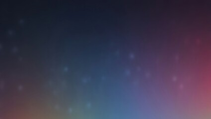 Obraz premium A blurred, grainy abstract background with a gradient from dark purple to light teal