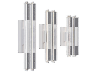 RH Audubon Double Sconce - Elegant Lighting Fixture Against Black Background