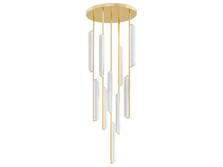 RH Audubon Round Chandelier - Elegant Lighting Fixture Against white Background