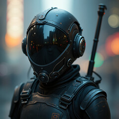 Future military concept built with artificial intelligence