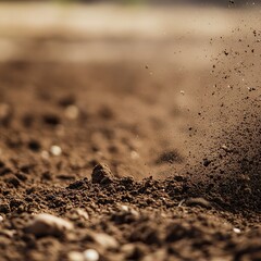 Motocross Race: Dust and Speed on the Track