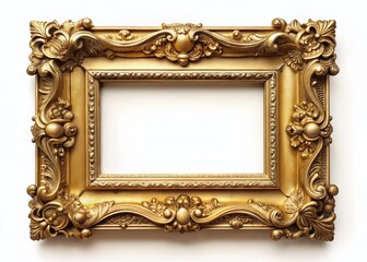 Elegant Empty Photo Frame Mockup:  Perfect for Portrait Photography & Design Presentations