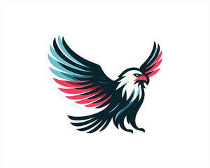 American Eagle icon logo template.