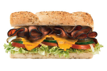 Sandwiches sesame buns