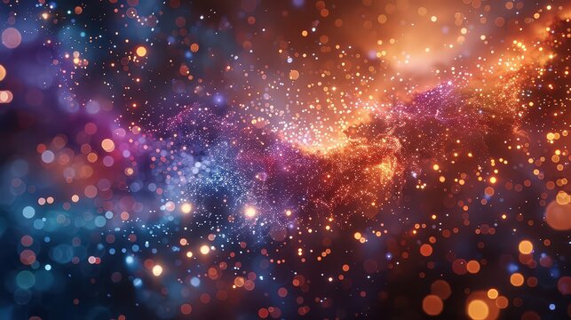 Quantum electrodynamics sparkles with radiant energy, as photons and electrons engage in a dazzling interplay of color and charge. 