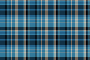 Tidy background check vector, fluffy plaid fabric pattern. Micro textile tartan texture seamless in cyan and pastel colors.