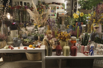 Products on sale in a shop