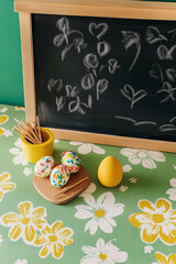 Easter egg hunt background