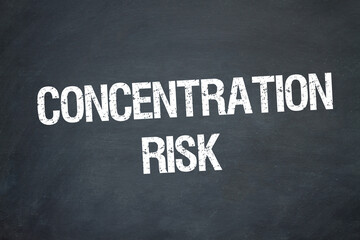 Obraz premium Concentration Risk 