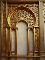 detail of the entrance of the mosque