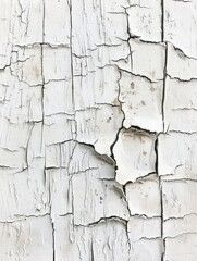Obraz premium Distressed White Wooden Texture Collection
