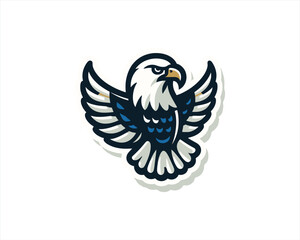 American Eagle icon logo template.
