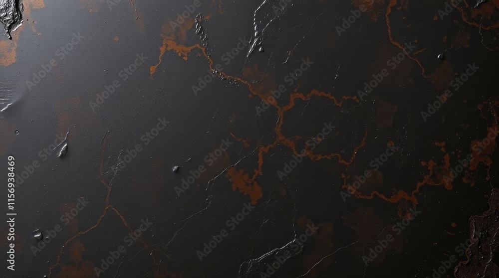 Aufkleber a detailed view showcasing the rich textures and unique patterns of a bronze background, highlightin