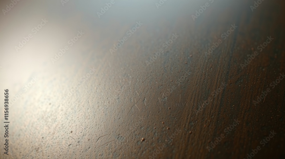 Poster close-up view of a bronze background with a smooth texture and soft lighting effects, emphasizing th