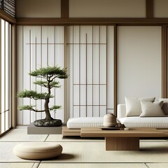  interior design living room with a window