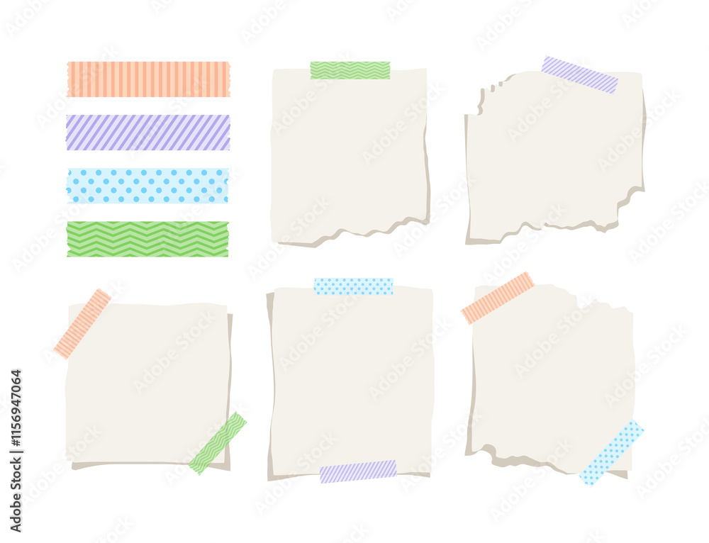 Poster you can write down notes, reminders, key points, and important content with a set of stamped paper m