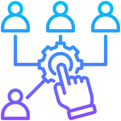 Resource Allocation Icon