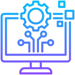 Digital Transformation Icon