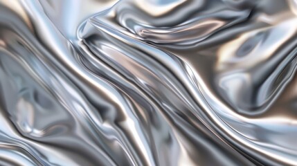 Sleek Silver Metallic Texture – Perfect for Modern and Luxurious Design Projects