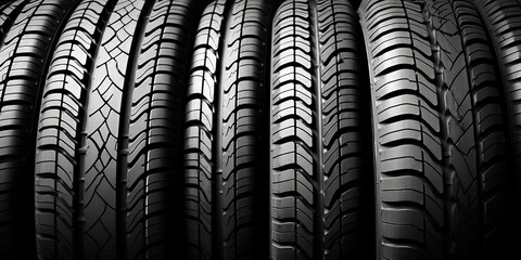 Fototapeta premium tire close up