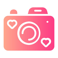 camera gradient icon