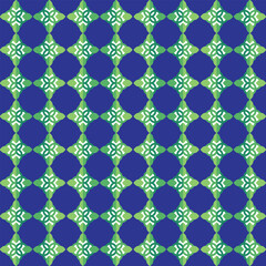 A seamless floral tile design background vector template featuring elegant patterns in black, blue, and green hues. Perfect for creative projects, wallpapers, packaging, and digital designs.