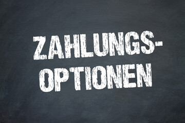 Zahlungsoptionen