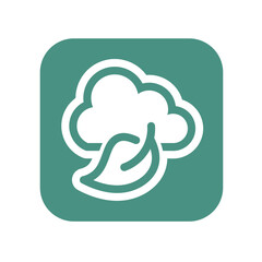 fall weather season icon