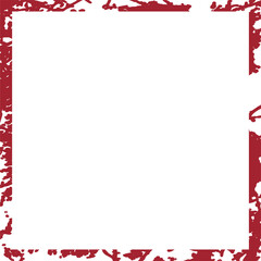 Vector grunge border, grunge border brush, grunge border edge, square grunge border